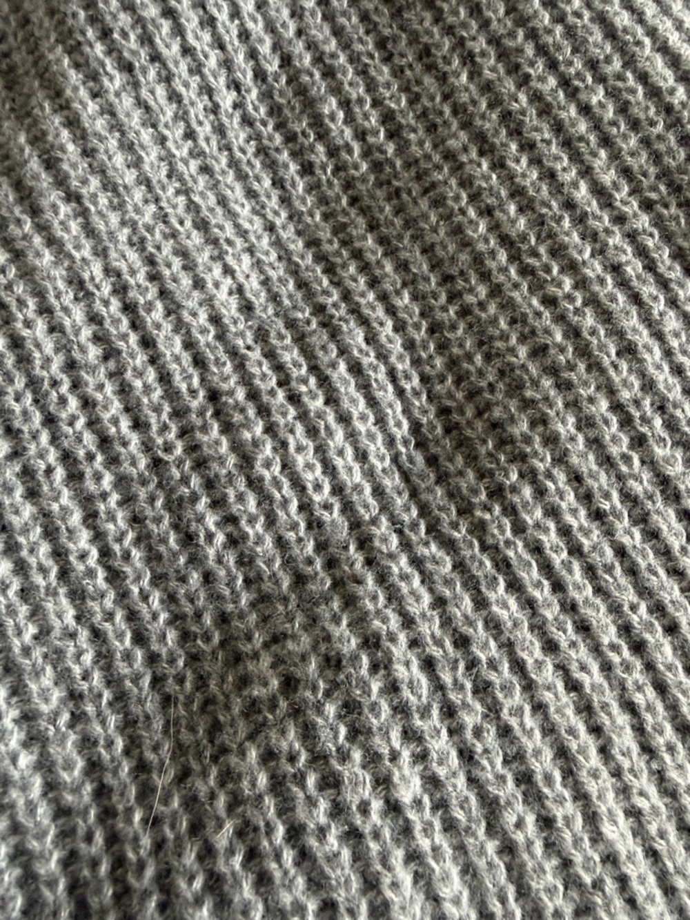 Cozy Ribbed Knit Set - Gray - Picture 2 of 8